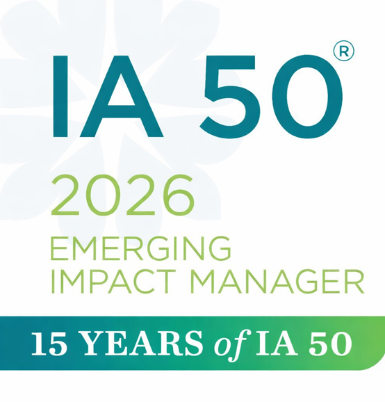 IA 50 2026 Emerging Impact Manager 15 Years of IA 50